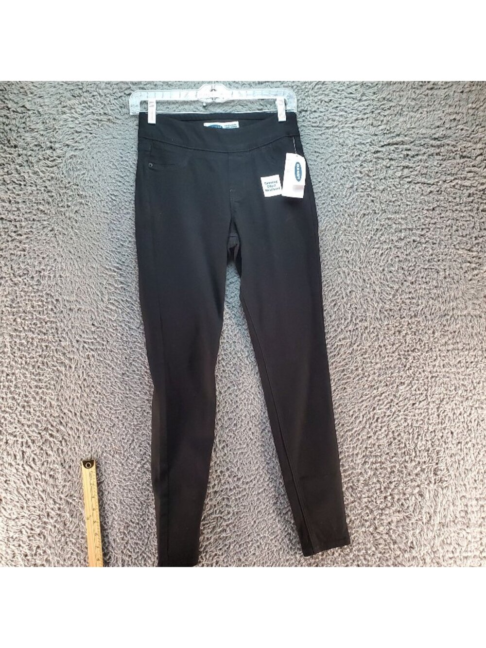 Old Navy Jeans Womens 0 Black Rockstar Super Skinny Jeggings Stretch Denim *NWT*